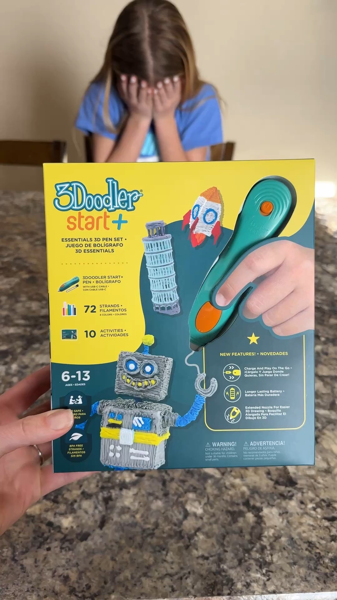 Listen, my 9 year old is hard to shop for. But when I came home with the 3Doodler, she thought I was the coolest mom ever! And the best part? It takes no help from me 🤭 with the easy to grip pen, quick cooling filament and no hot parts- this 3 Doodler Start Pen is the perfect creative outlet for you kiddo! It’s hard enough to find things to entertain your kids without using screen time, so let the 3 Doodler work its magic and be that cool mom! 

#LTKmomlife #LTKKids