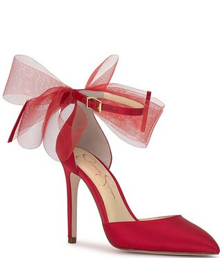 Phindies Oversized Tulle Bow Back Dress Pumps | Dillard's