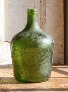 Park Hill Collection Cellar Bottle Antique Green, Small | Amazon (US)