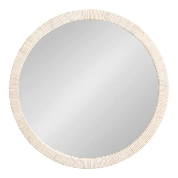 Kate and Laurel Rahfy Framed Wall Mirror - 28" Diameter - Bed Bath & Beyond - 36024451 | Bed Bath & Beyond