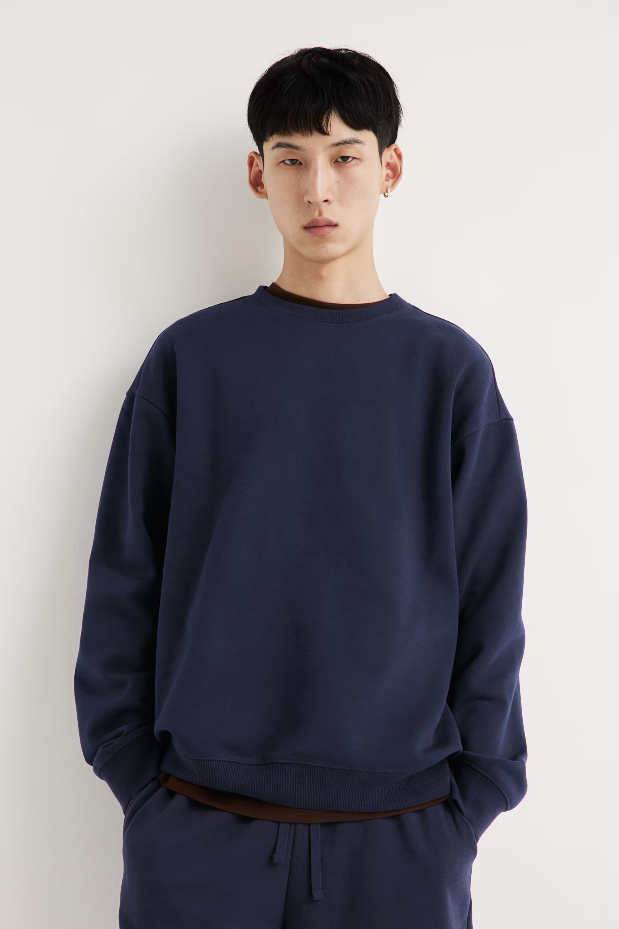 Loose Fit Sweatshirt - Brown - Men | H&M US | H&M (US + CA)