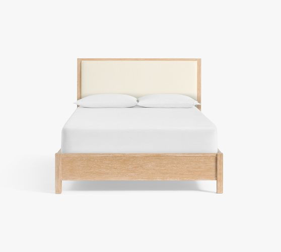 Calistoga Upholstered Platform Bed | Pottery Barn (US)