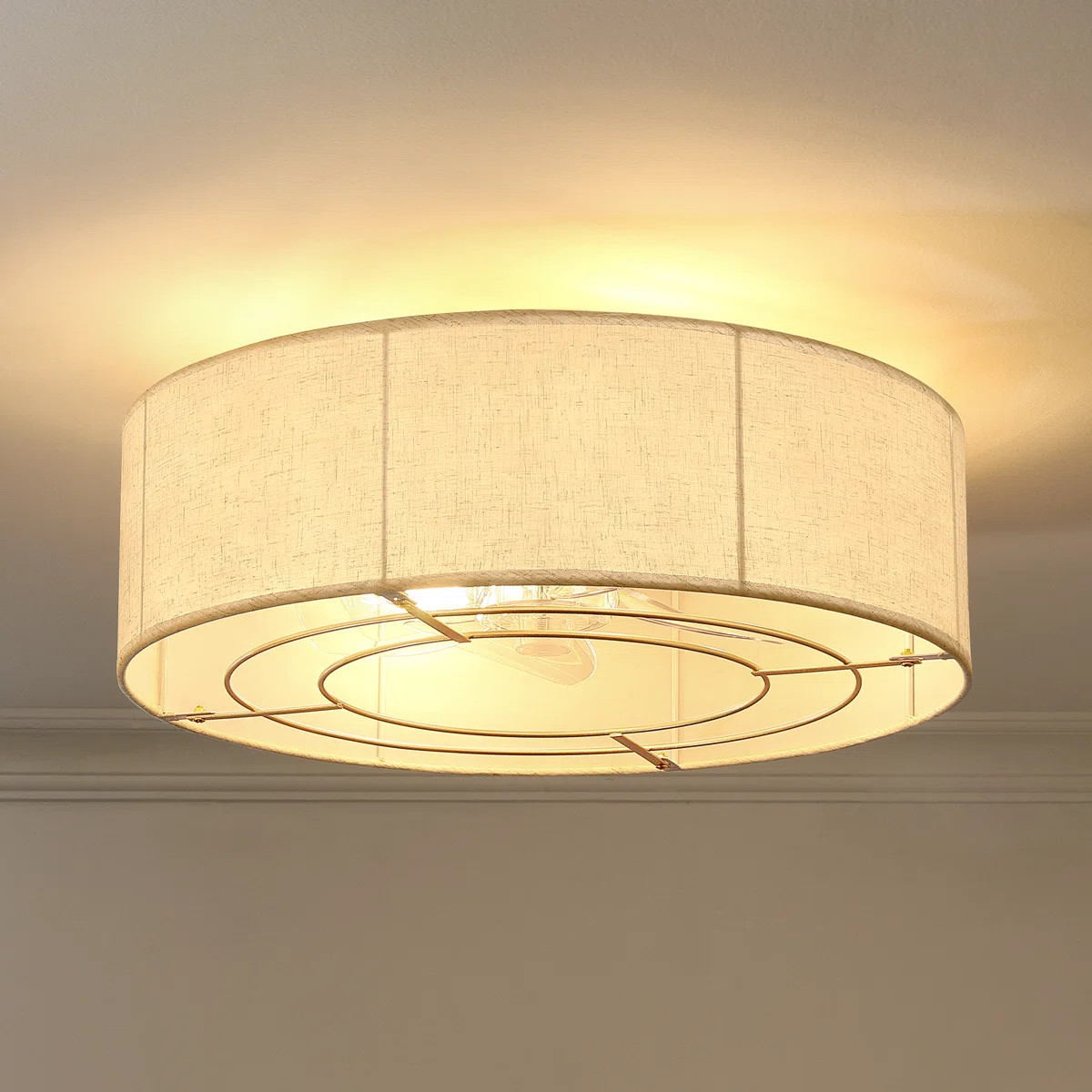 Modern 20-Inch Ceiling Fan With Light | Wayfair North America