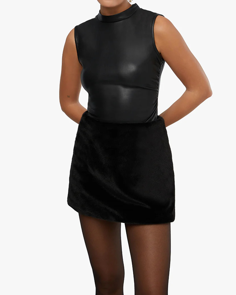 Ruched Turtleneck Top | We Wore What