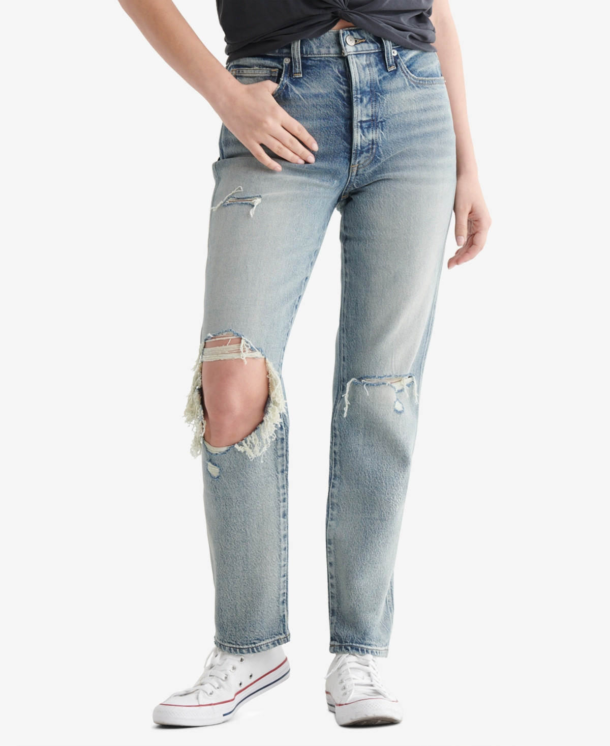 Women's High Rise Drew Mom Jeans | Macys (US)