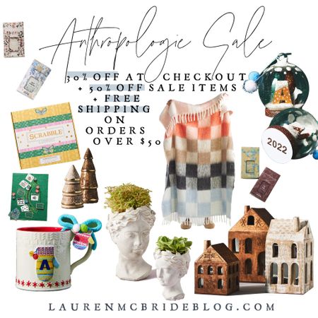 BLACK FRIDAY: 30% off at checkout, 50% off sale and free shipping at @anthropologie