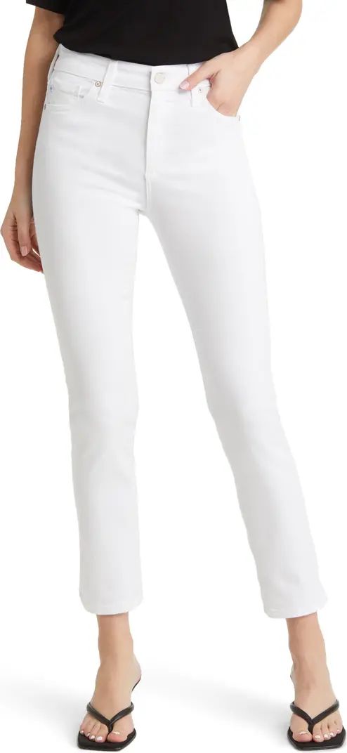 Mari High Waist Crop Jeans | Nordstrom