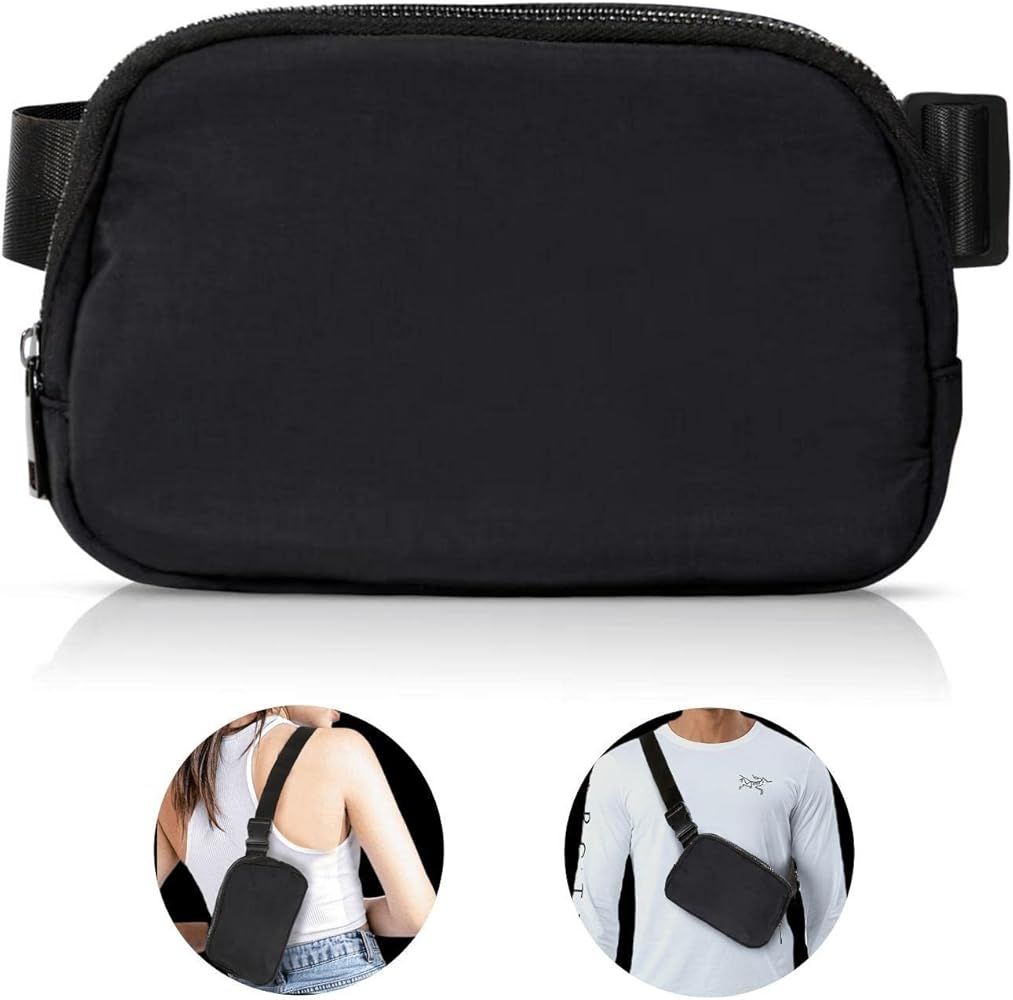 Unisex Belt Bag with Adjustable Strap, Water Proof Crossbody Fanny Pack for Women and Men, Everywher | Amazon (US)