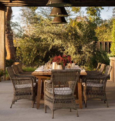 Amber Lewis look for less
Amber interiors dupe
Summer collection
Outdoor dining
Outdoor living
Patio furniture 
Outdoor furniture 
Wicker chair
Hearth and hand
Magnolia




#LTKSeasonal #LTKhome #LTKsalealert
