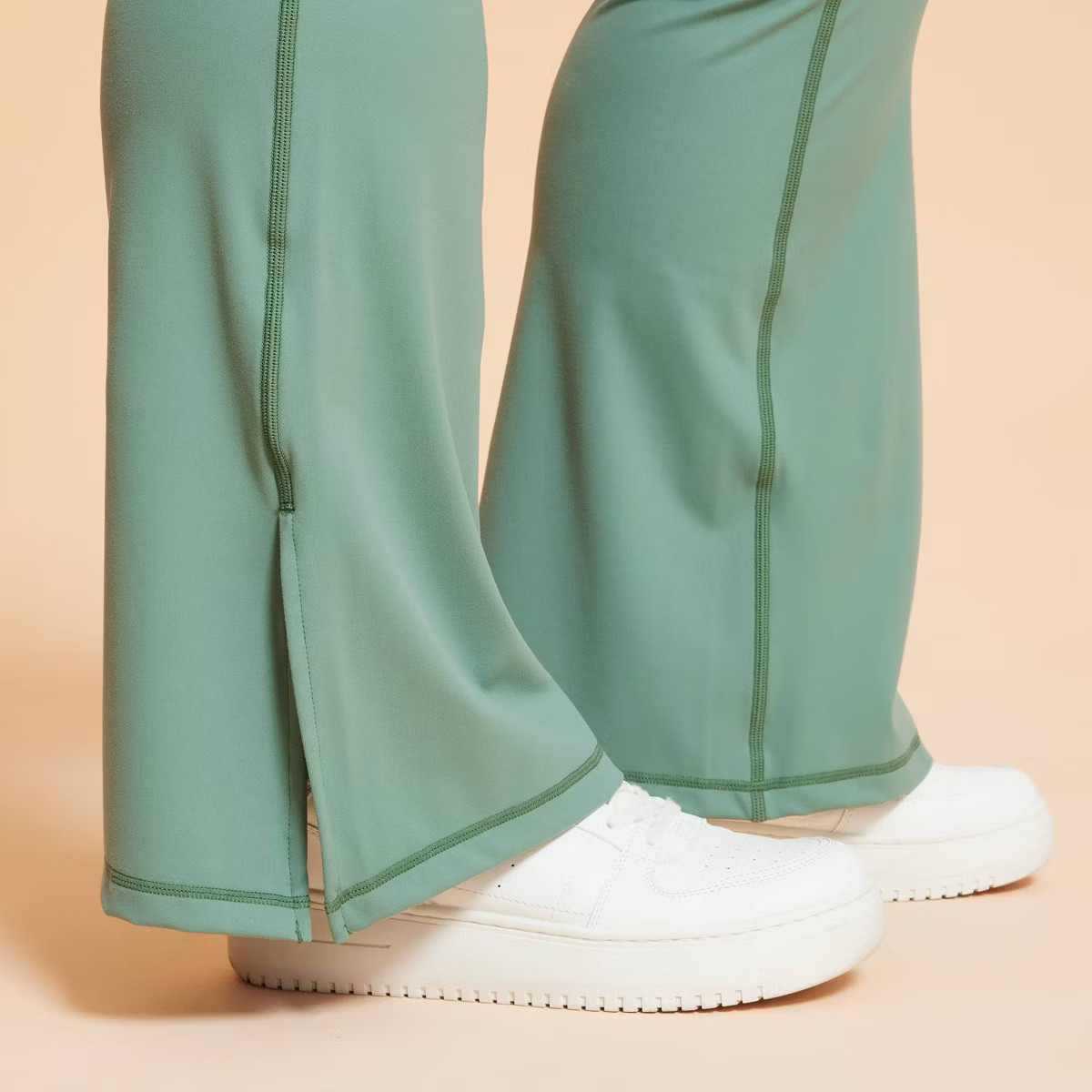 Blogilates Women's Criss Cross High-Rise Flared Leggings - Black M | Target