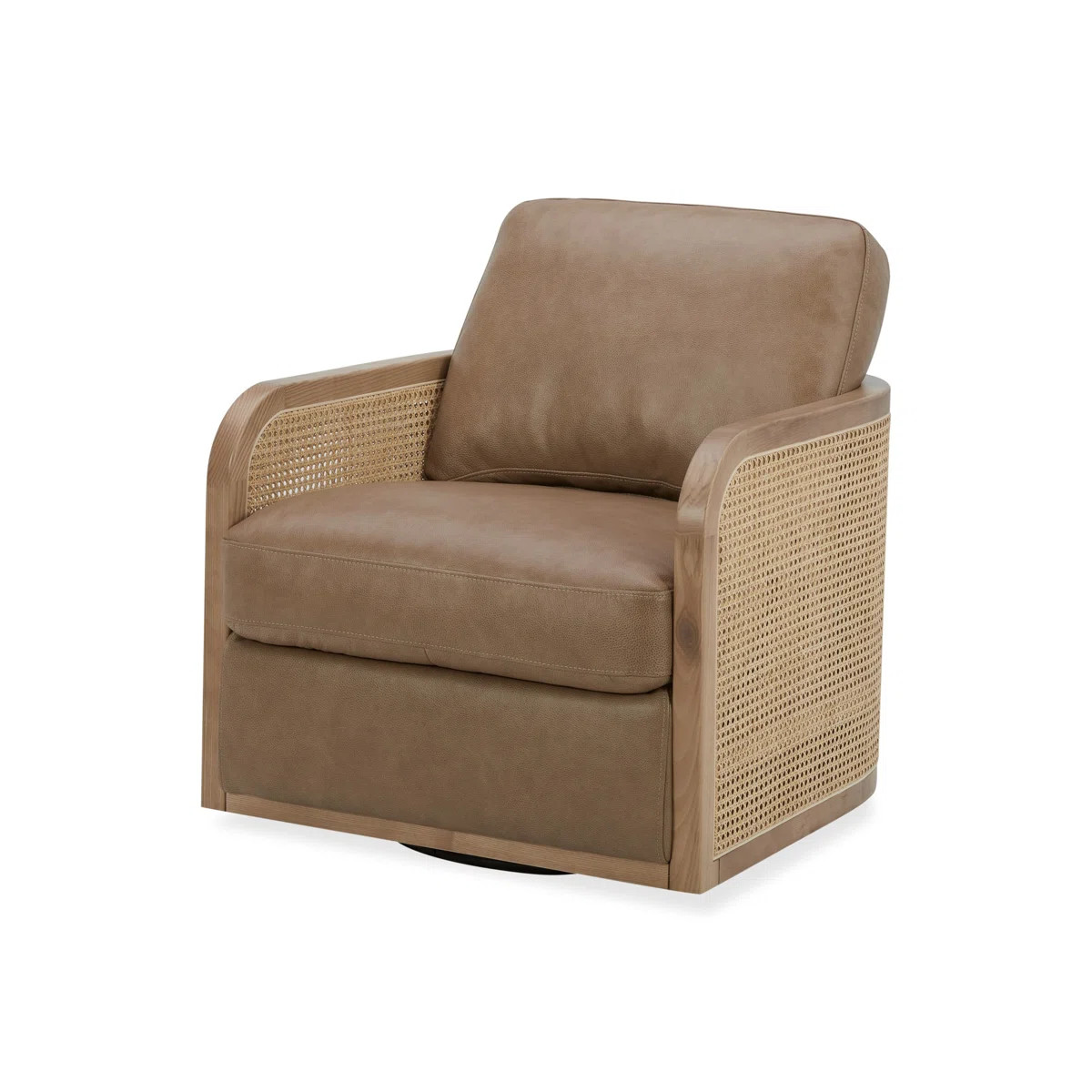 Yunus Upholstered Swivel Armchair | Wayfair North America
