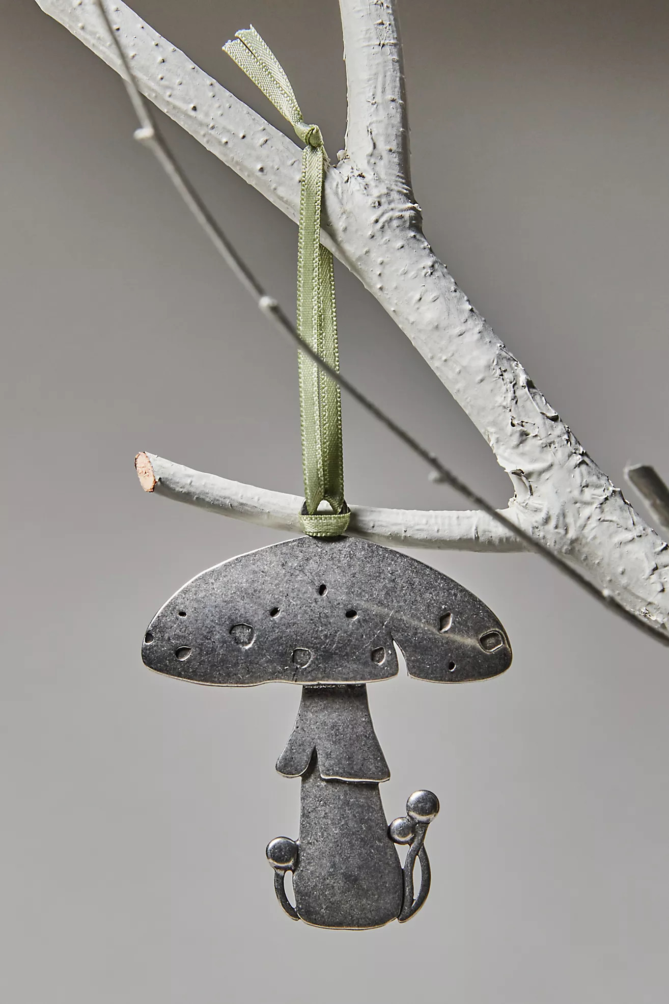 Little Pewter Mushroom Ornament | Free People (Global - UK&FR Excluded)