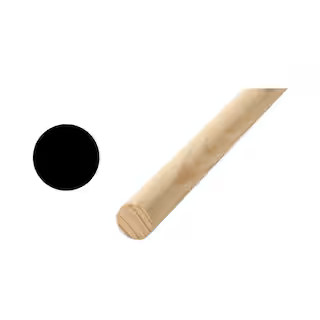 6420U 1-1/4 in. x 1-1/4 in. x 48 in. Hardwood Round Dowel | The Home Depot