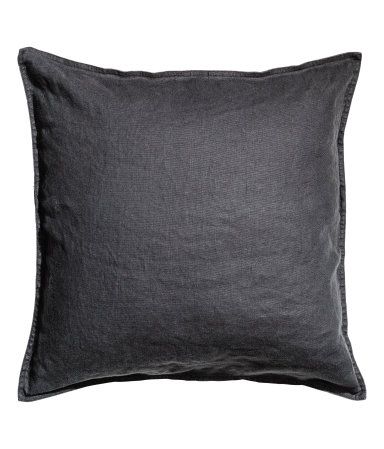 H&M Washed Linen Cushion Cover $12.99 | H&M (US)