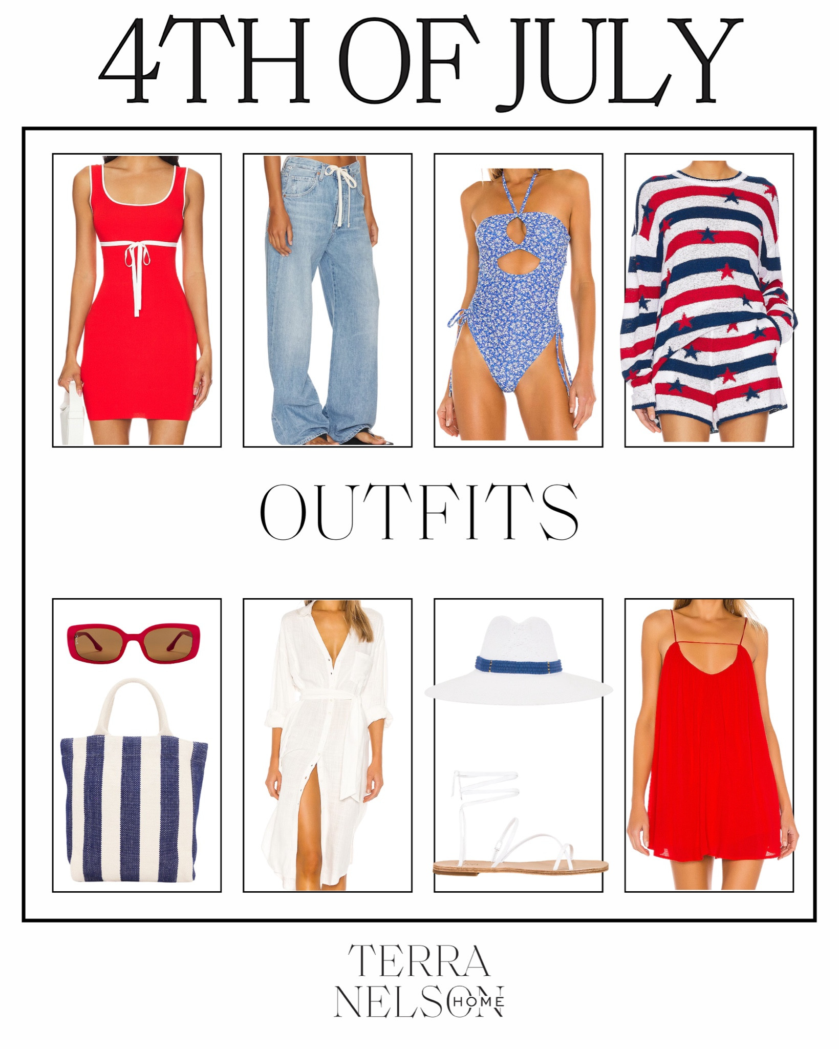 Fourth of July Outfits / Red and Blue Outfits / Summer Outfits / Summer Dresses / Summer Denim / Summer Tops / Linen Shorts / Linen Sets / Summer Swimwear / Summer Handbags / Vacation Outfits / Summer Hats / Sun Dresses / Summer Shorts / Revolve Fashion

#LTKStyleTip #LTKU #LTKSeasonal