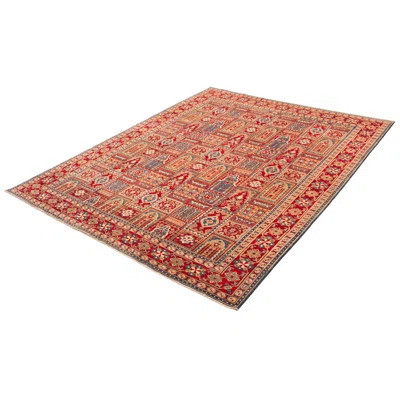 One-of-a-Kind Hand-Knotted New Age 8'4" x 10'9" Wool Area Rug in Red/Beige | Wayfair North America