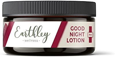 Earthley Wellness, Good Night Lotion, Magnesium Lotion, Apricot Oil, Shea Butter, Mango Butter, C... | Amazon (US)