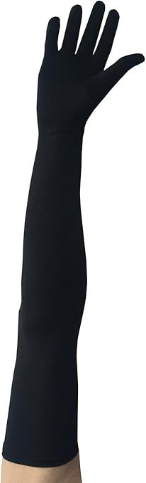 Seeksmile Classic Adult Size 22" Length Spandex Gloves Above Elbow Cosplay Costume Glove | Amazon (US)