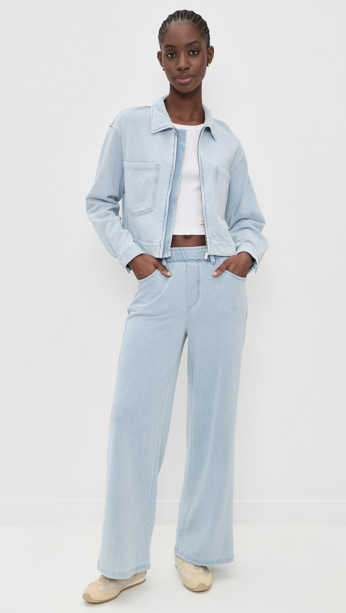 Entougage Knit Denim Pants | Shopbop