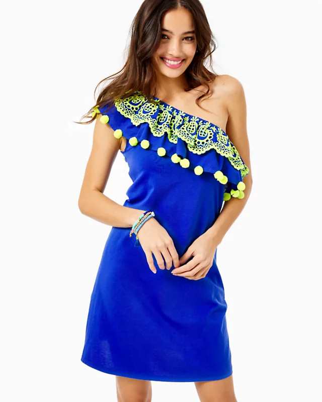 Idara One-Shoulder Dress | Lilly Pulitzer