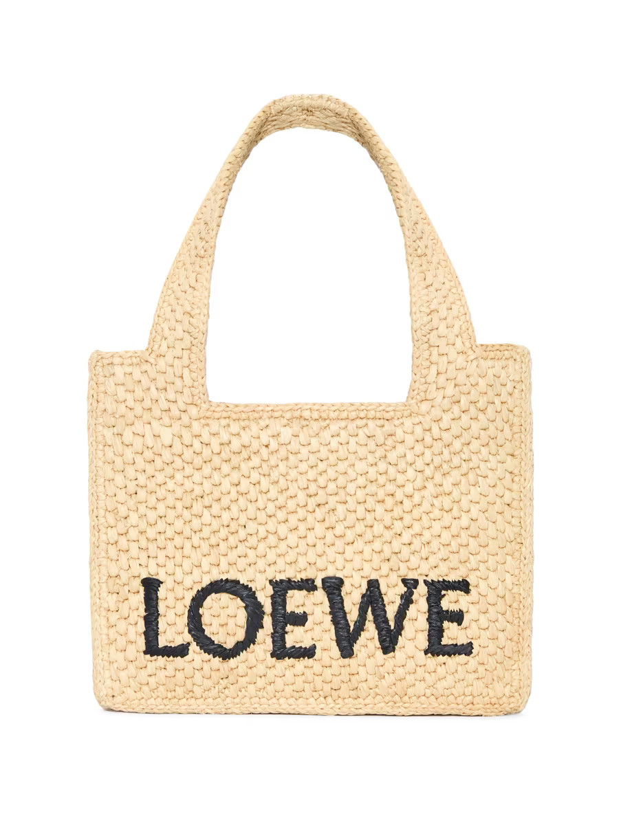 LOEWE x Paula's Ibiza Mini Raffia Tote Bag | Saks Fifth Avenue