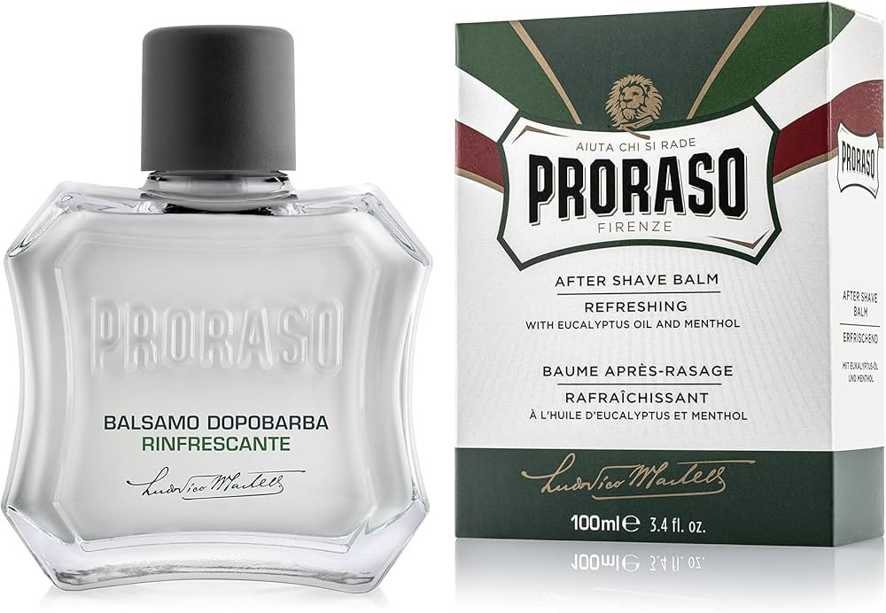 Proraso After Shave Balm for Men, Refreshing and Toning Moisturizer with Menthol and Eucalyptus O... | Amazon (US)