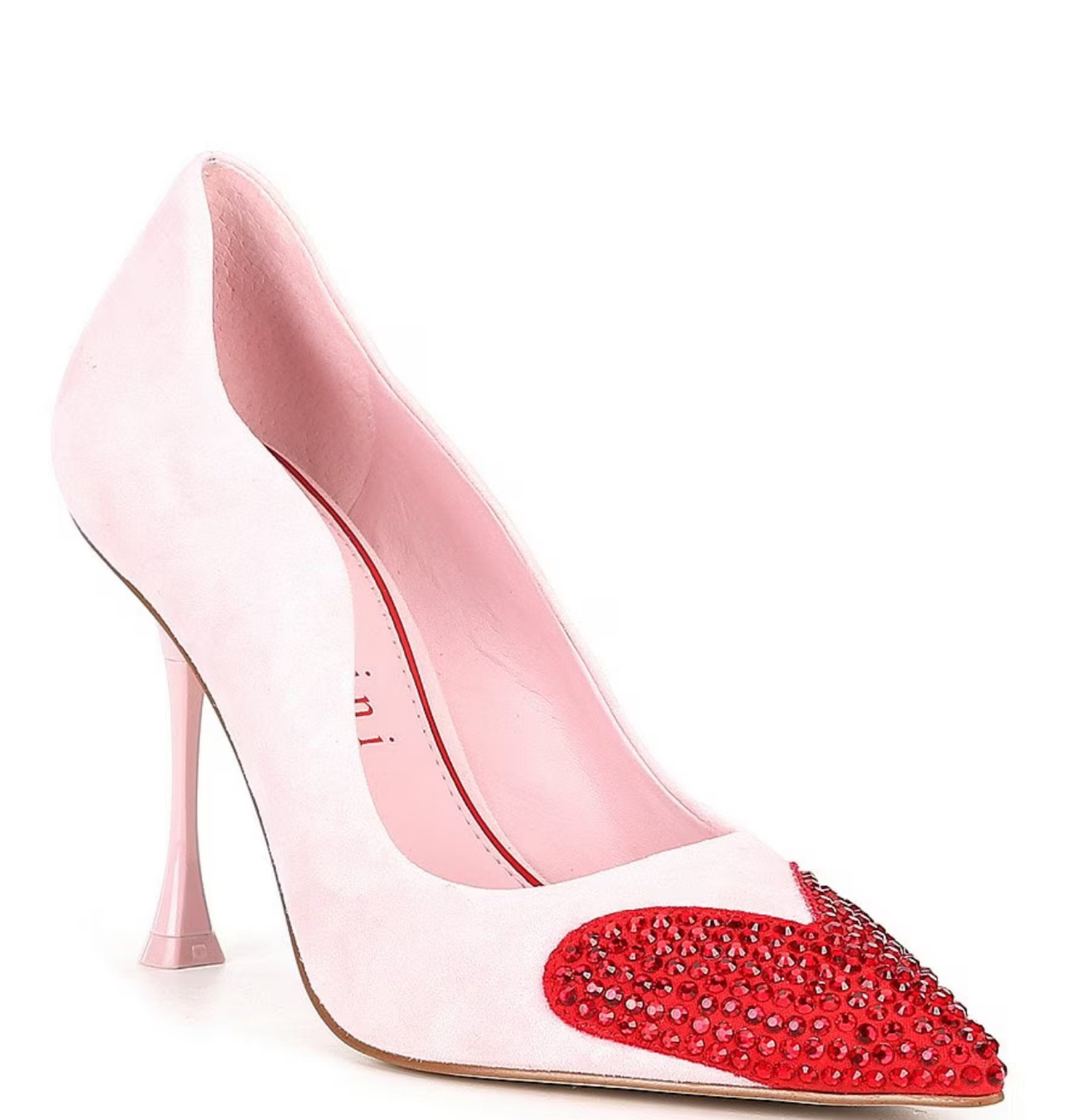 TheaTwo Suede Rhinestone Heart Scalloped Pointed Toe Pumps

Permanently Reduced
Orig. $110.00
Now $66.00

#LTKshoecrush #LTKsalealert #LTKfindsunder100