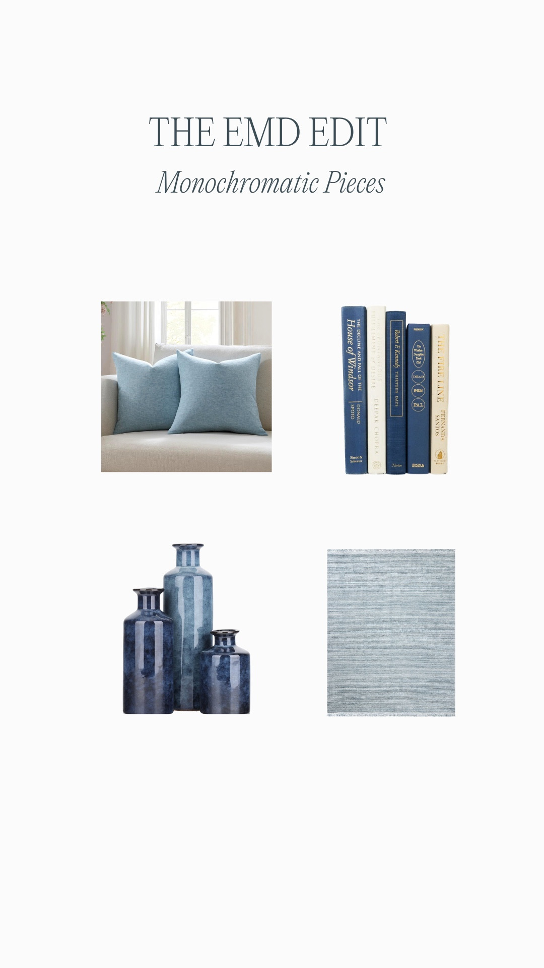 Monochromatic Styling 🩵💙

#LTKSummerEdit