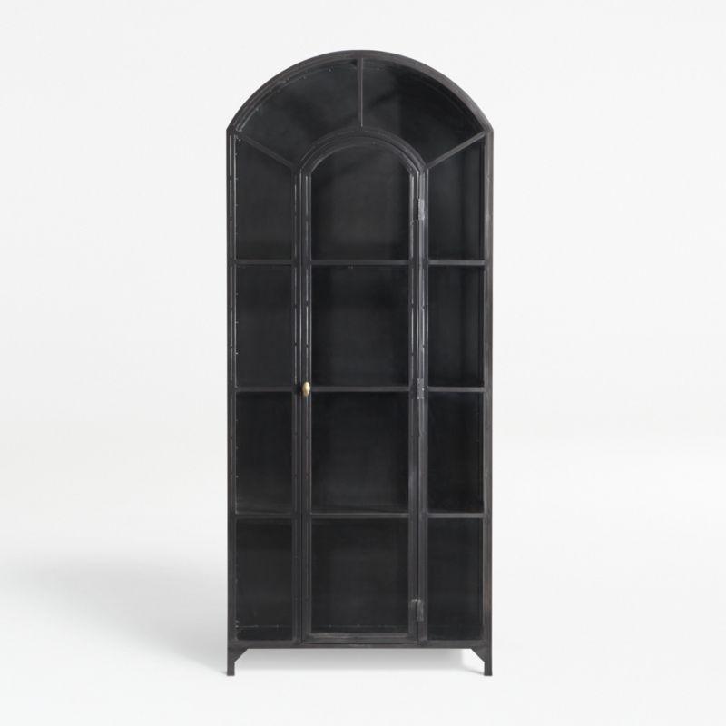 Ventana Glass Display Cabinet + Reviews | Crate and Barrel | Crate & Barrel