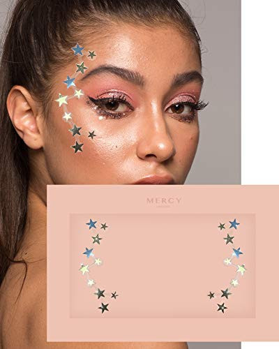Stars Face Jewel by MERCY LONDON All in One Face Jewels Costume Accessories | Amazon (US)