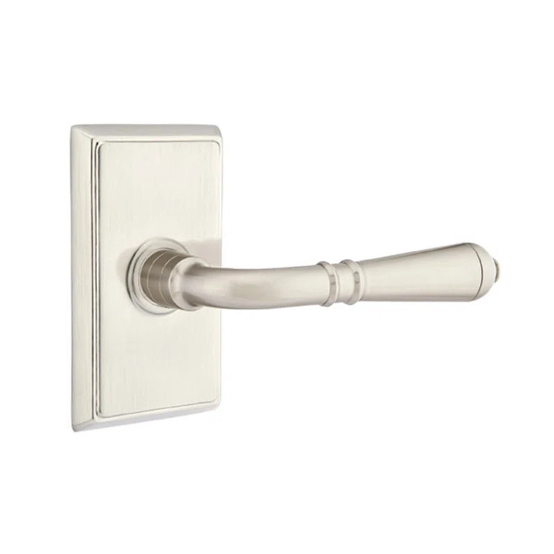 Turino Double Dummy Door Lever with Rosette | Wayfair North America