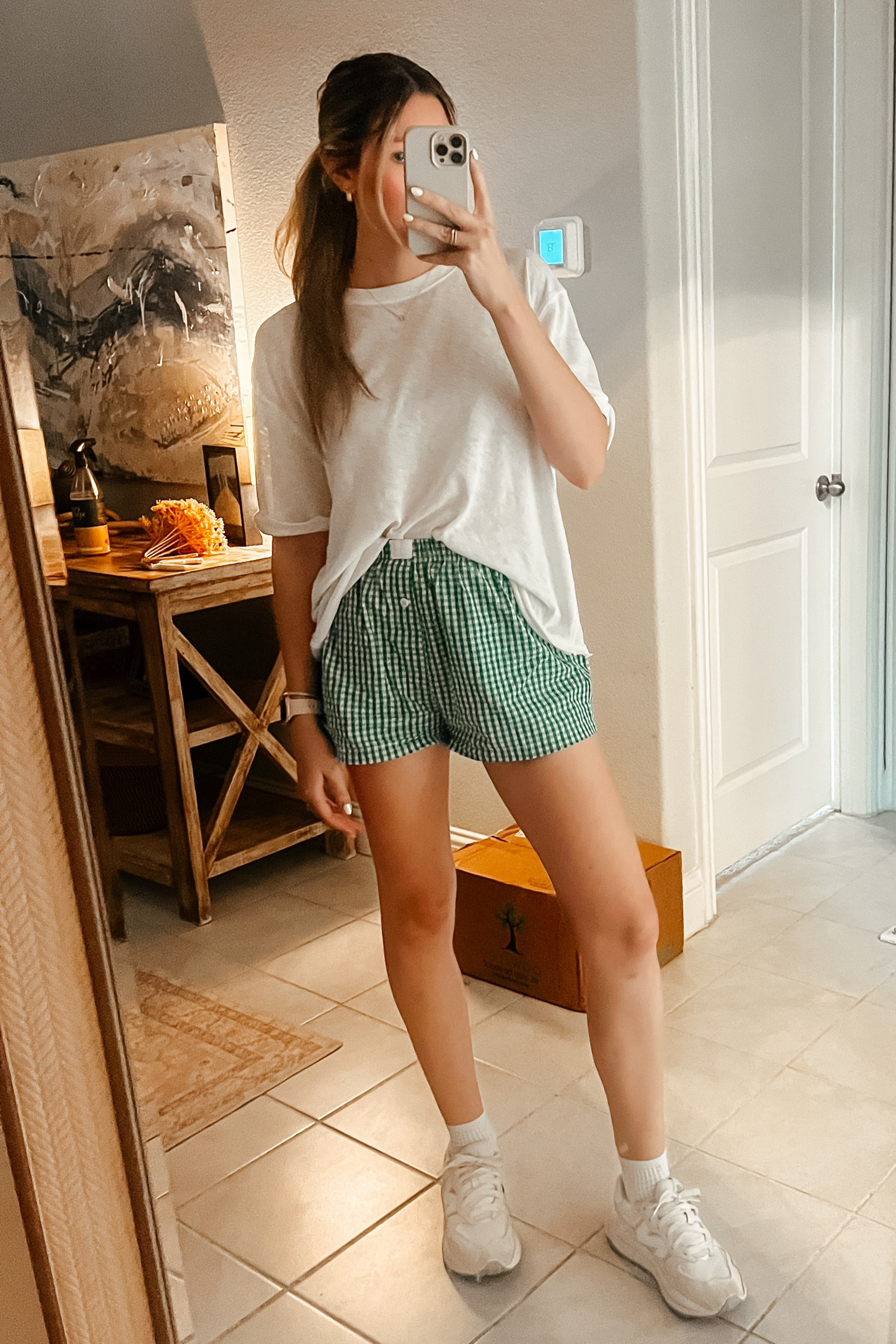 Here for the boxer shorts. Go to outfit I’ll be wearing all summer! These from Amazon come in so many colors. 

Summer style
Cool girl style 
Casual ootd 
Mom style
Errands outfit 
Boxer shorts trend 


#LTKFindsUnder50 #LTKSeasonal #LTKStyleTip