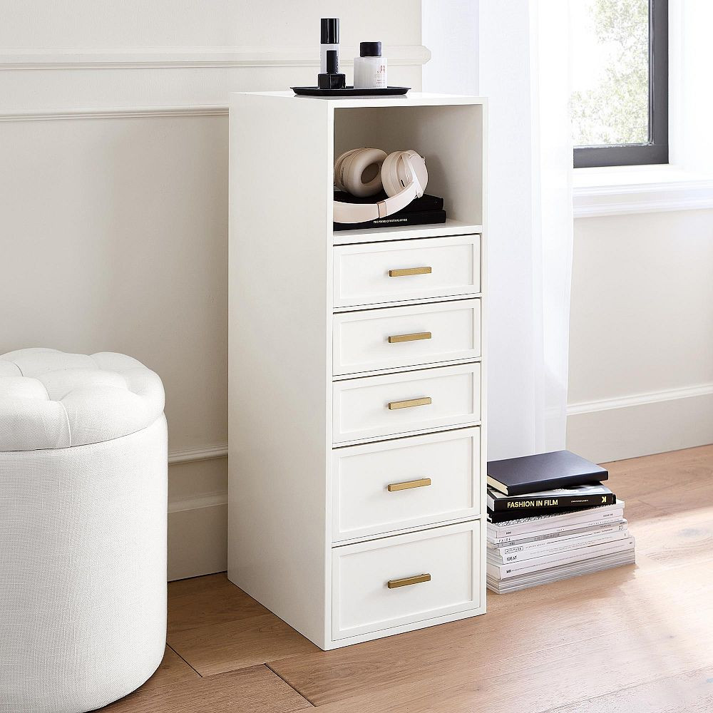 Glam Charging Storage Tower with AC Plug and USB A/C (33") | Pottery Barn Teen