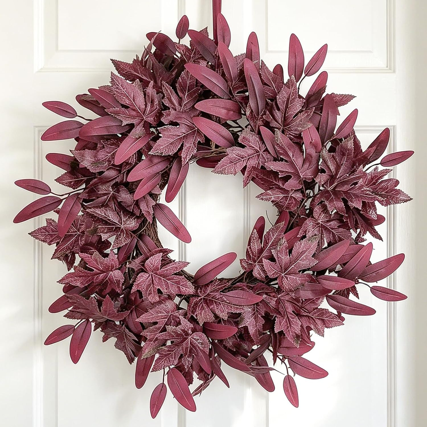 24" Fall Wreaths for Front Door, Fall Decor for Harvest Thanksgiving | Amazon (US)