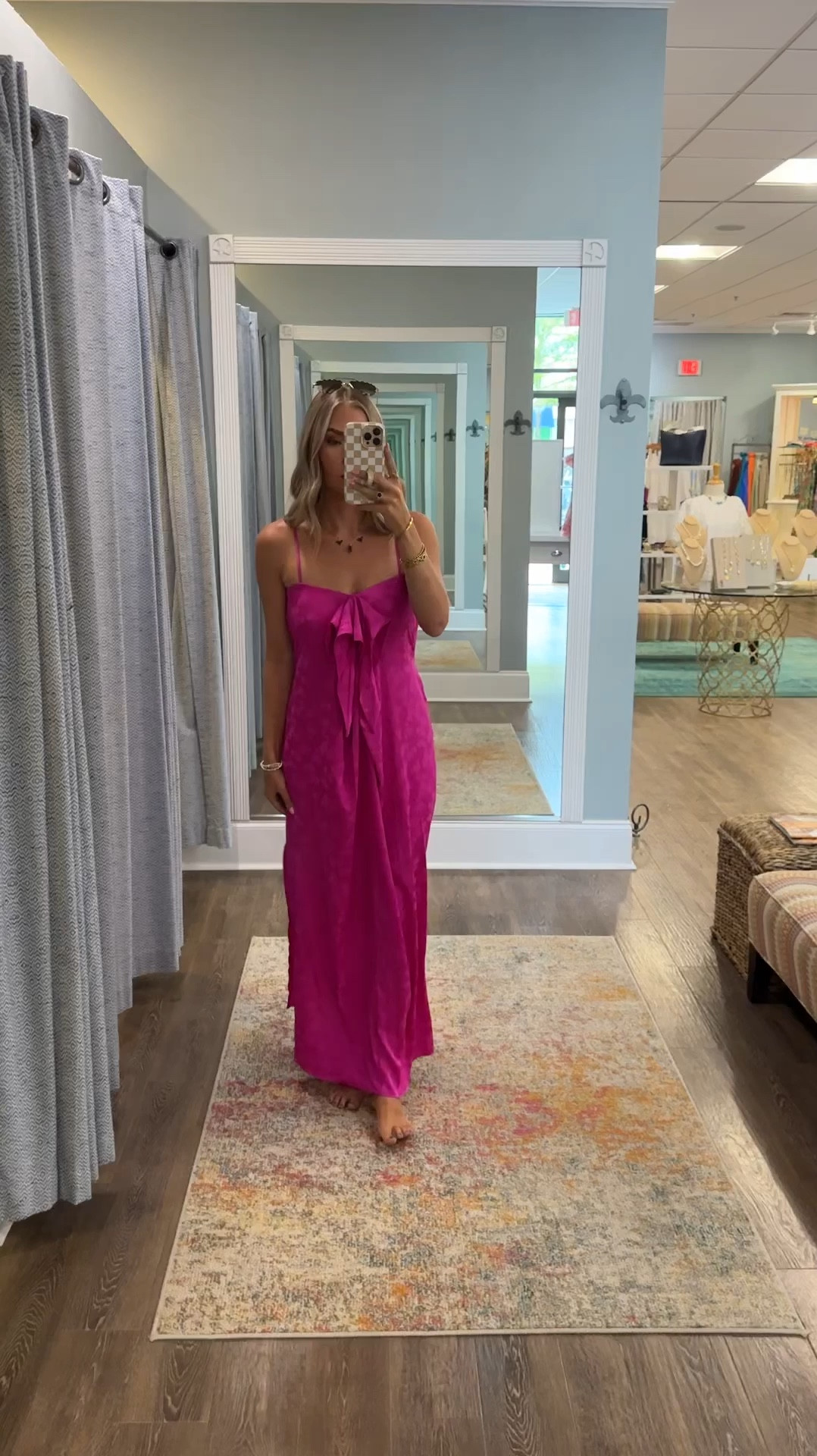 Love this color and style! A great option for a formal event!

Wedding Guest Dress
Wedding 
Formal Gown 
Maxi Dress
Moreewithmo

#LTKSeasonal #LTKParties #LTKWedding
