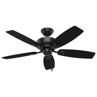 Sea Wind 48 in. Indoor/Outdoor Matte Black Ceiling Fan | The Home Depot