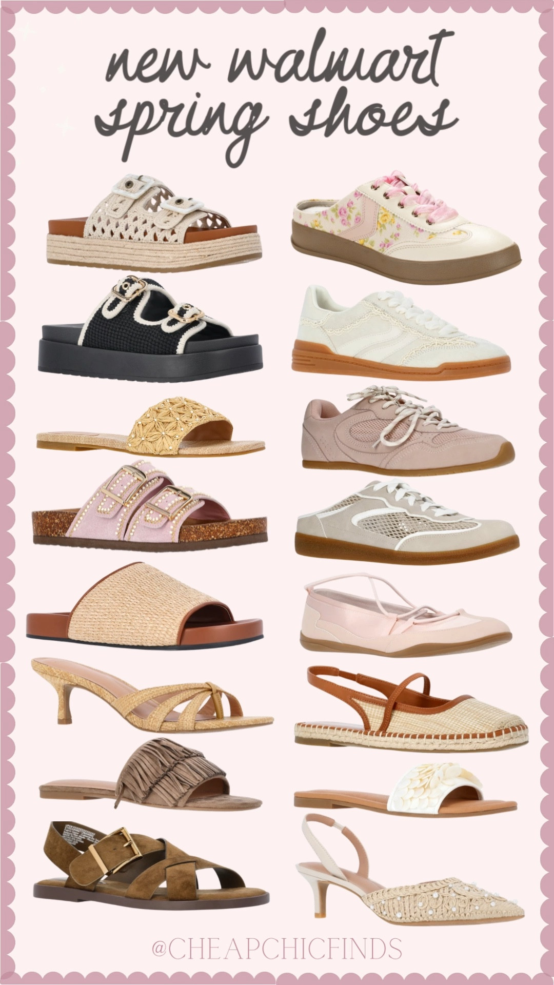 New spring shoes from walmart!!
Walmart Spring sandals
Walmart Spring sneakers
Walmart Spring heels
Walmart spring shoes 

#LTKSeasonal