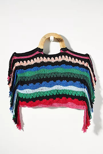 Nannacay Vera Crocheted Tote Bag | Anthropologie (US)