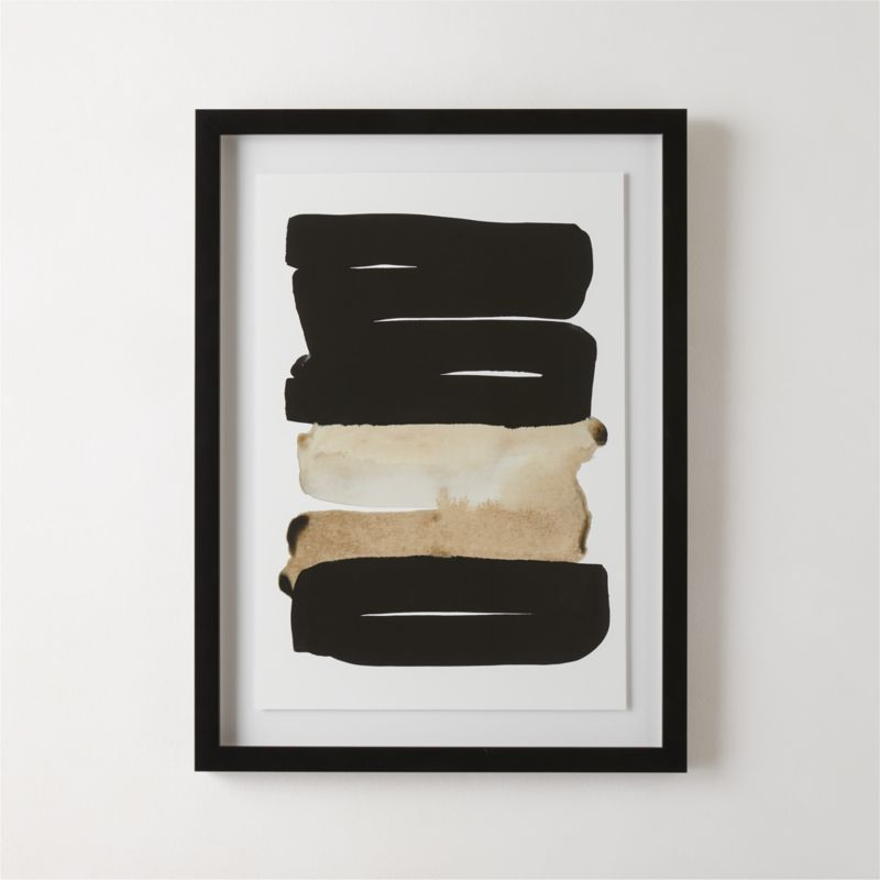 'Light of Day' Framed Giclee Modern Art Print 18"x24" + Reviews | CB2 | CB2