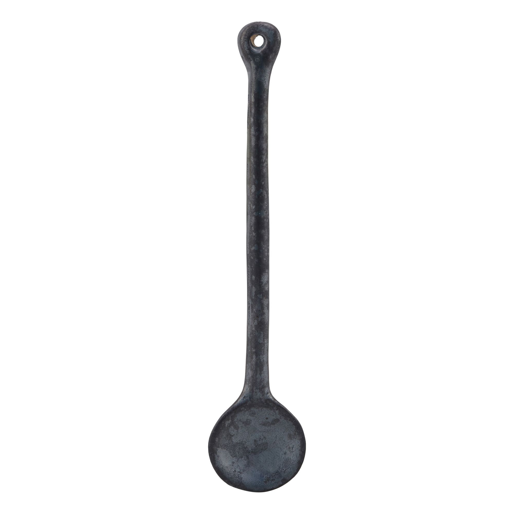 Pawn Porcelain Spoon | Black | Smallable