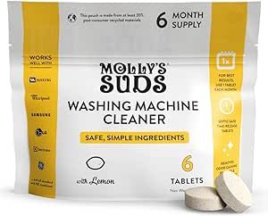 Molly's Suds Washing Machine Cleaner | Removes Odors & Grime from Front & Top Loader Machines, In... | Amazon (US)
