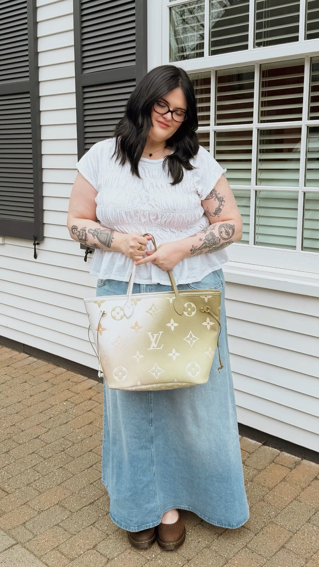 Plus size fashion. Plus size skirt. Spring outfit. Denim skirt. Anthropologie finds. Torrid finds  

#LTKPlusSize #LTKSaleAlert