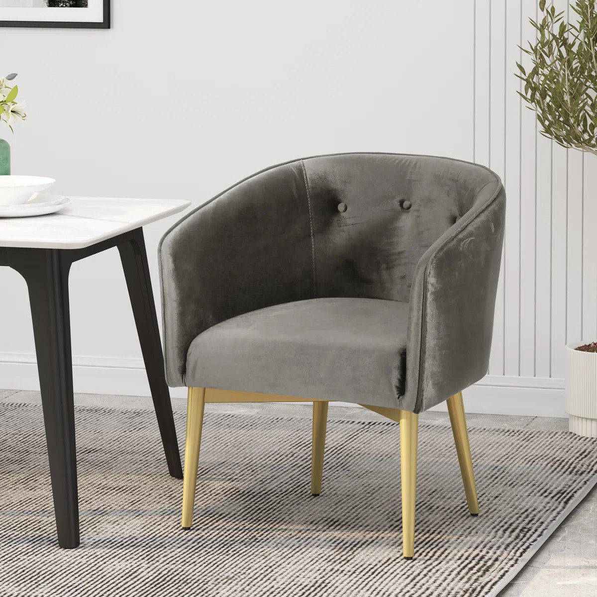 Velvet Armchair | Wayfair North America
