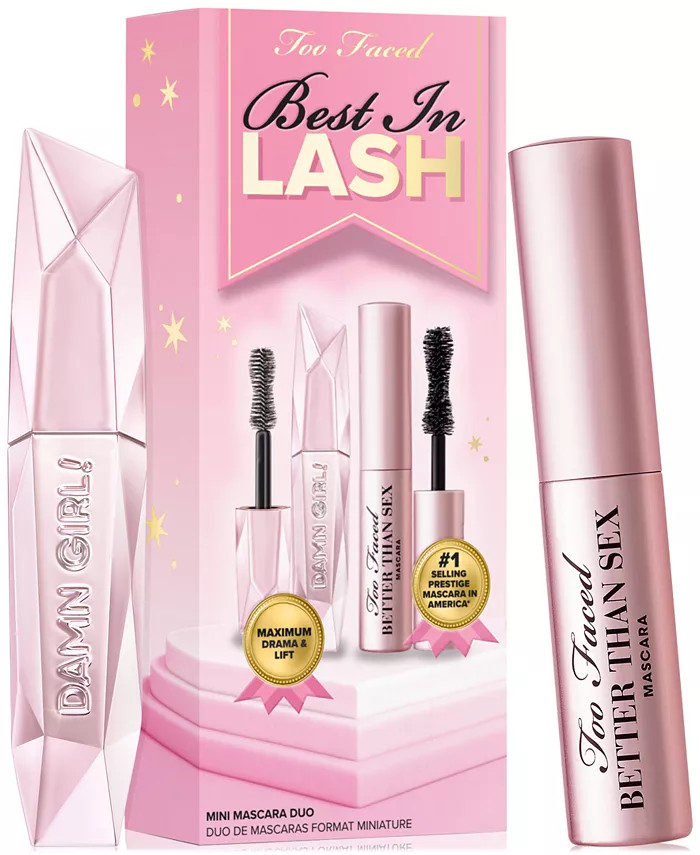 Too Faced 2-Pc. Best In Lash Mini Mascara Set & Reviews - Makeup - Beauty - Macy's | Macys (US)