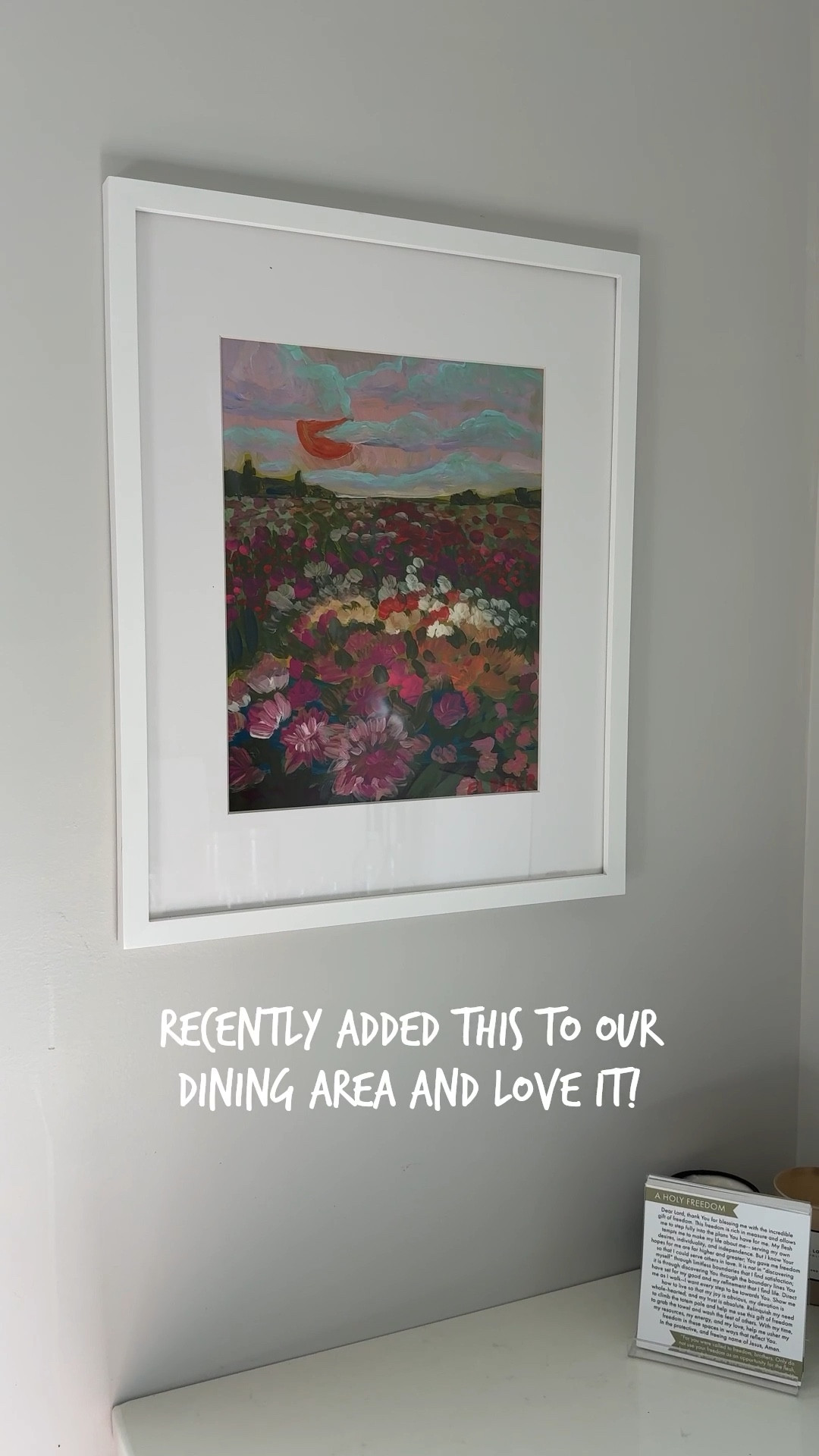 Picked this up in Paso Robles as my souvenir and put it in our kitchen nook. Love it! 

#LTKHome