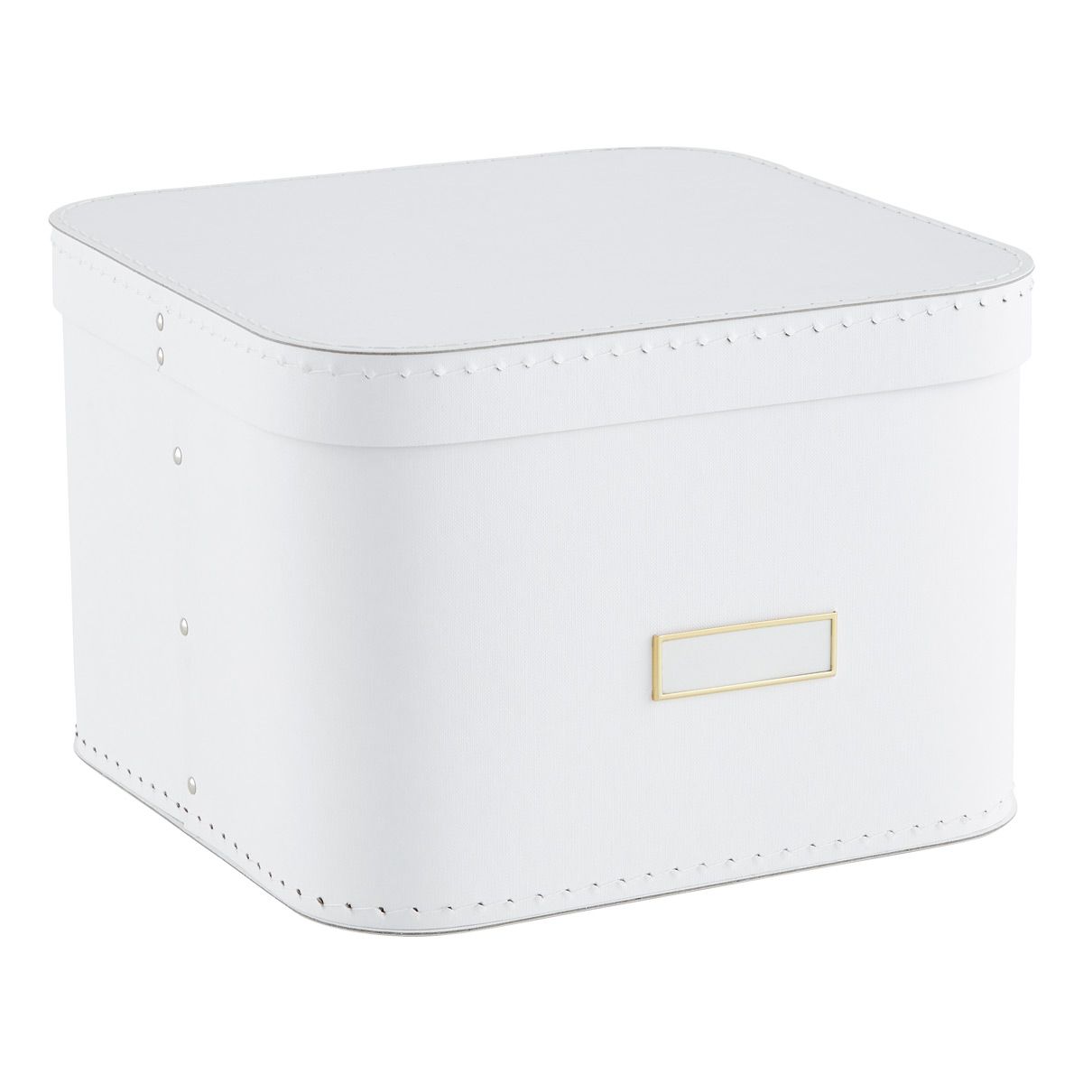 Bigso Oskar Box White | The Container Store
