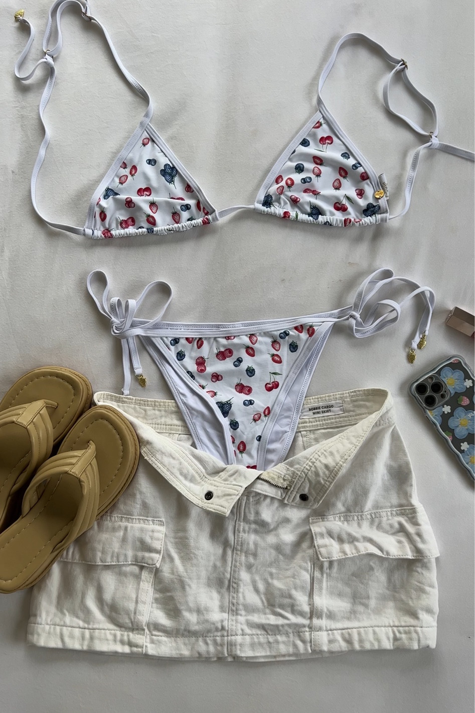 Berry fruit summer bikini set - Djerf avenue dupe 💌 I got a size 12 in the bikini set (normally a size 8) and it fits perfectly (city beach sizing runs very small) 

#LTKswim #LTKaustralia #LTKfit