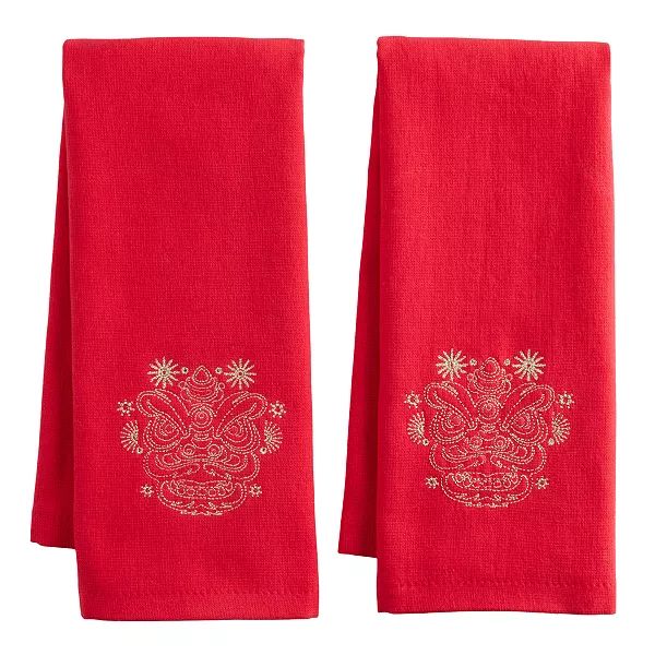 Sonoma Community™ Lunar New Year Kitchen Towel 2-pk. | Kohl's