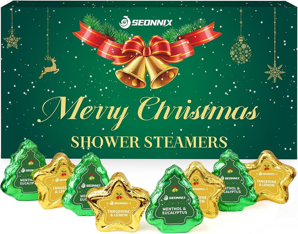 Shower Steamers Aromatherapy - 8 Pack Shower Bombs Christmas Gifts Stocking Stuffers for Women an... | Amazon (US)