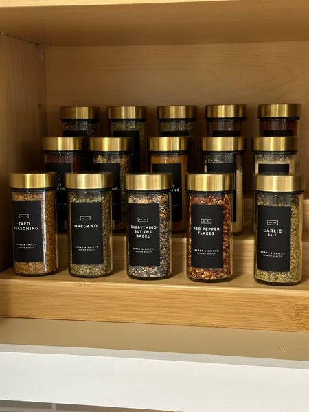 my spice jars 

#LTKFind #LTKhome